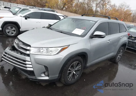 2019 Toyota Highlander Le из США, поврежденный, VIN 5TDZZRFH7KS304781